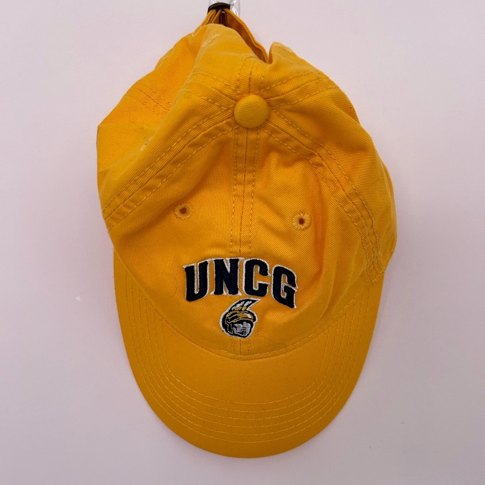 Gold UNCG dad hat